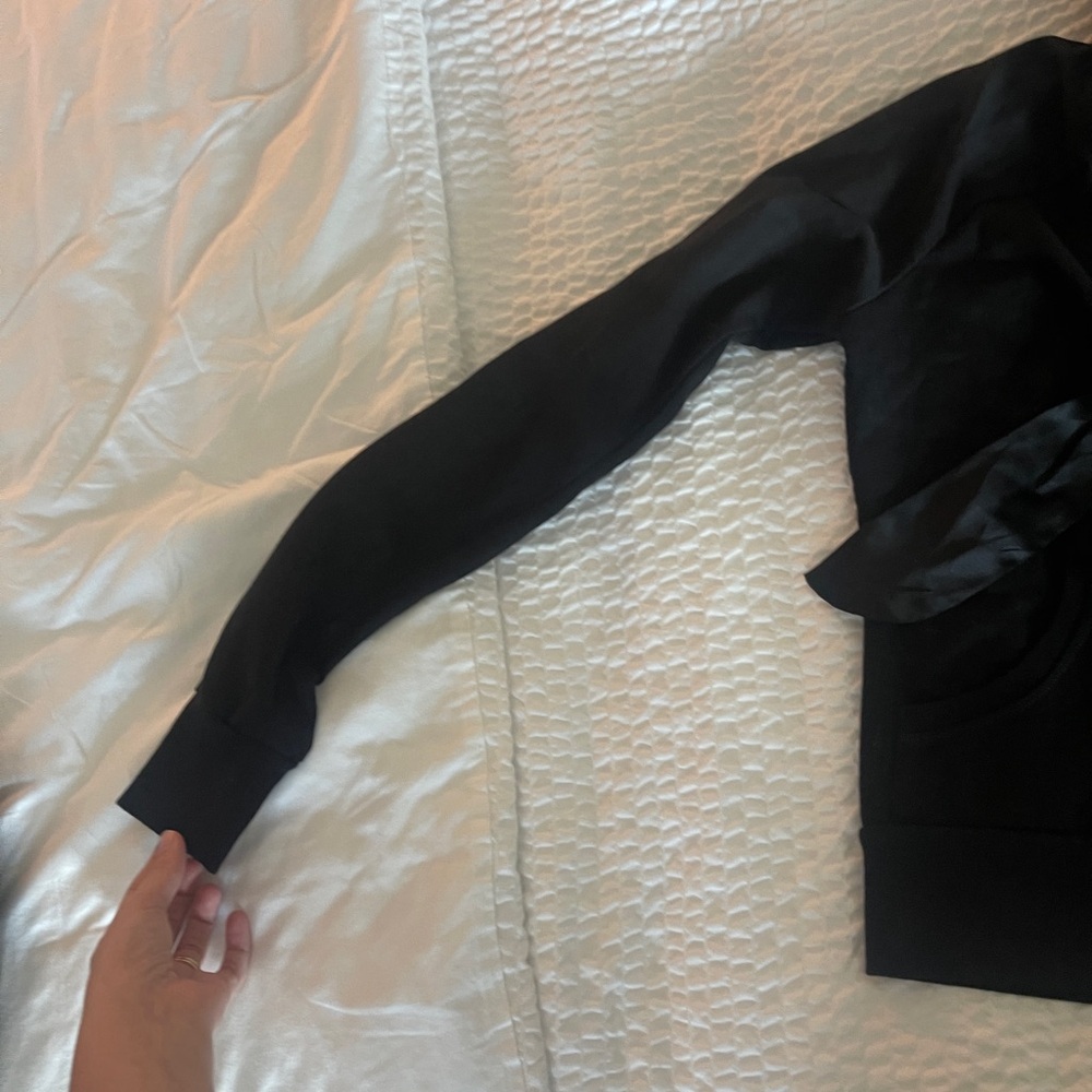 Twisted Heart Black Hoodie wideleg Pants track set bling embellishments M Y2K - Picture 7 of 17